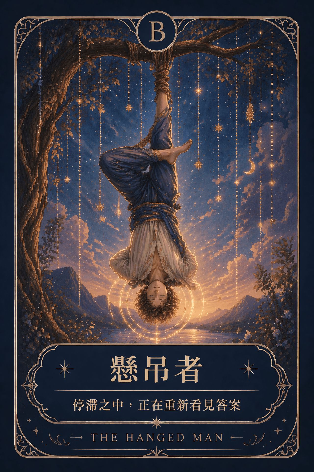 选项 B 悬吊者