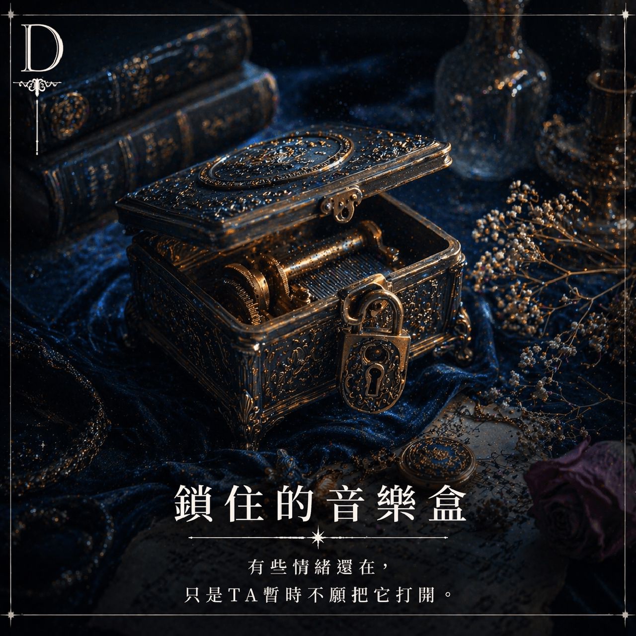 选项 D 锁住的音乐盒