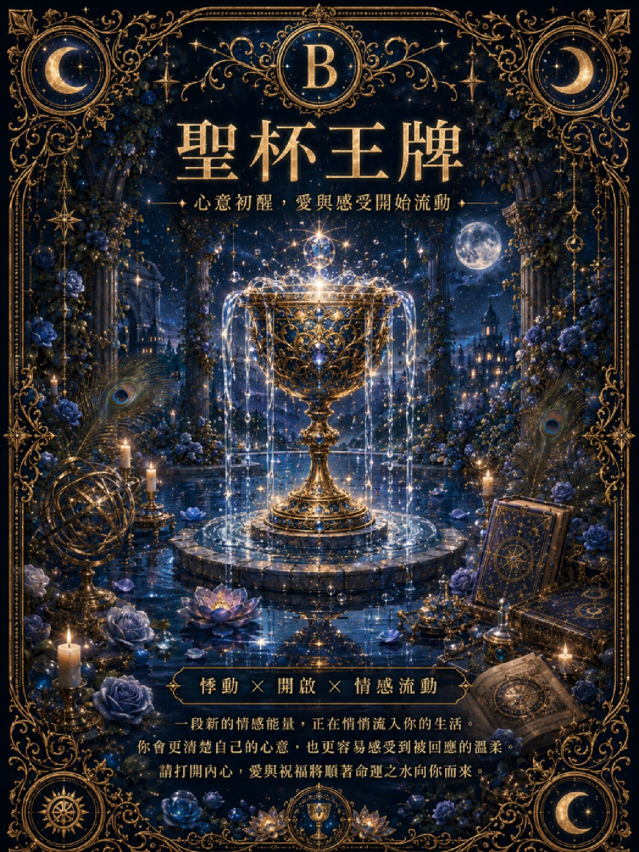 选项 B — 圣杯王牌