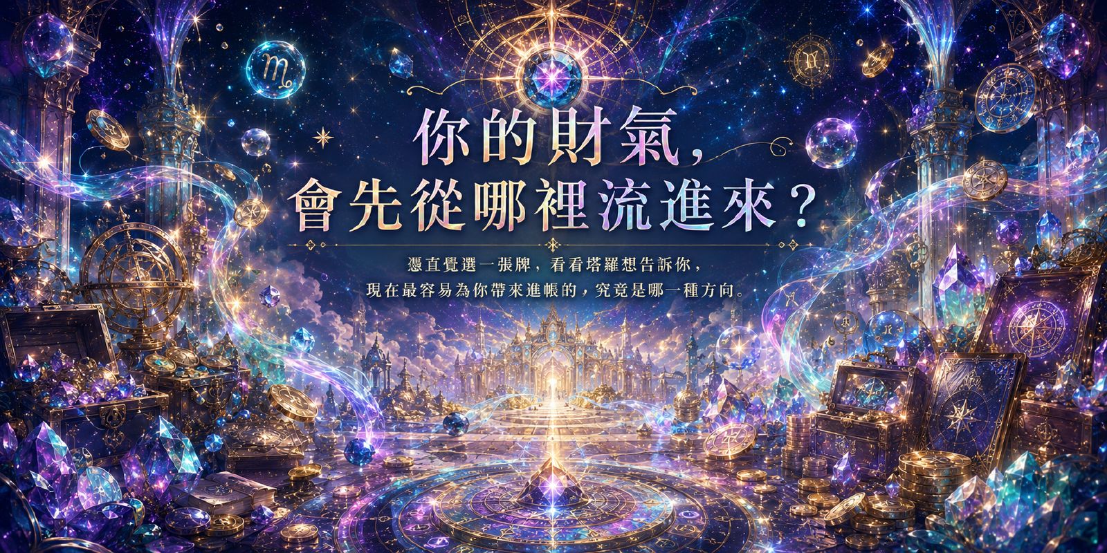 你现在的财运，最容易从哪个方向打开？
