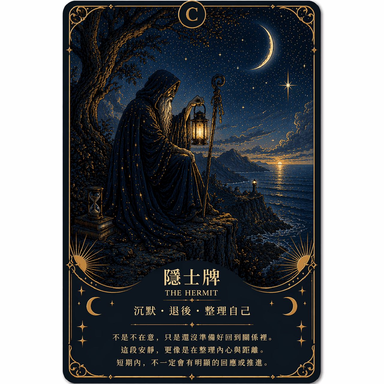 选项 C 隐士牌