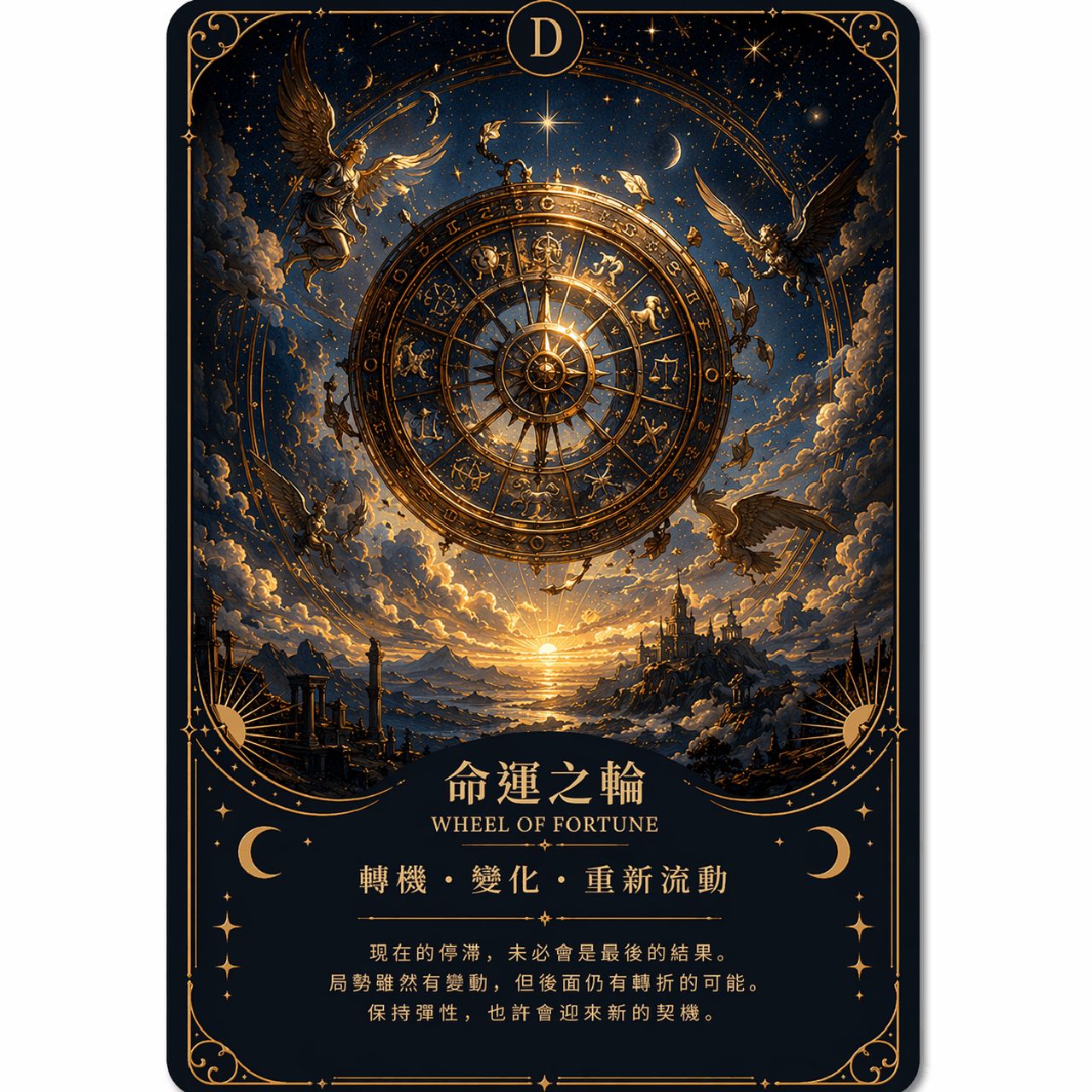 选项 D 命运之轮